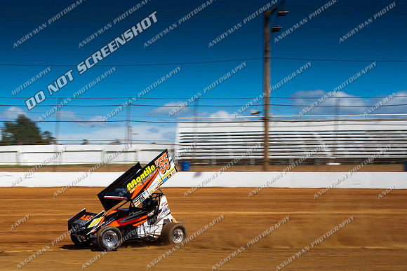 sprintcar 55 t55 jamie bricknell - 3 - Carrick Test & Tune 16th Oct 2011