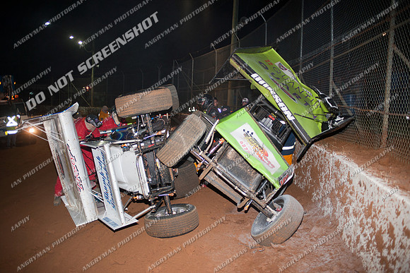 sprintcar 25 t25 anthony frost - Carrick Nov 6th-6