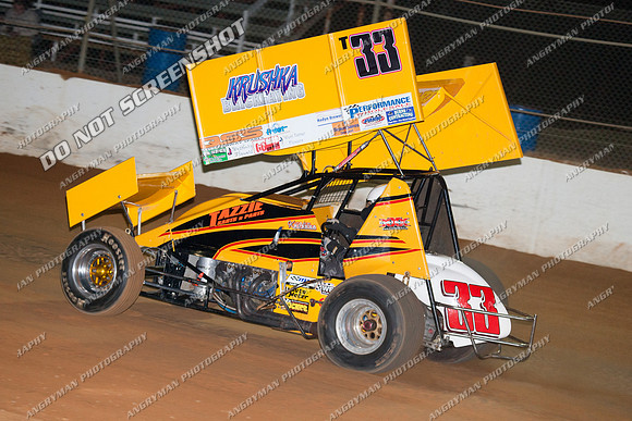 sprintcar 33 t33 jake krushka - 8 - Carrick Club Night 2nd December 2011-6