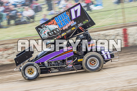 sprintcar 17 t17 jason dawkins - 7 - Hobart - 22nd Nov 2014