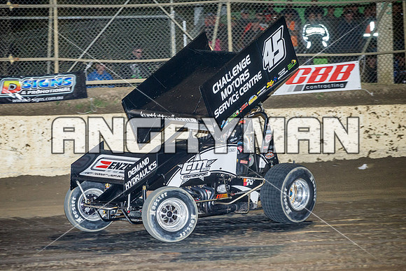 sprintcar 45 t45 Kurt Luttrell - 9 - Latrobe - 6th December 2014-16