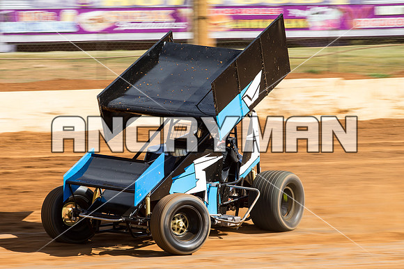 sprintcar 41 t41 damian robins - 1 - Carrick Practice Day - 20th Sep 2014-20
