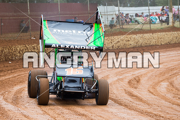 sprintcar 16 t16 Adam Alexander - 6 - Carrick - 8th Nov 2014