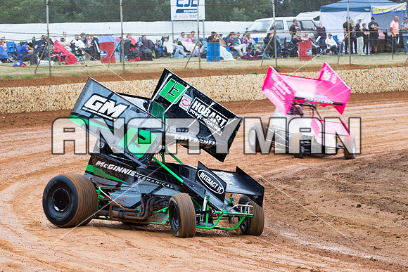 sprintcar 13 T13 Chris Gallagher - 6 - Carrick - 8th Nov 2014-3