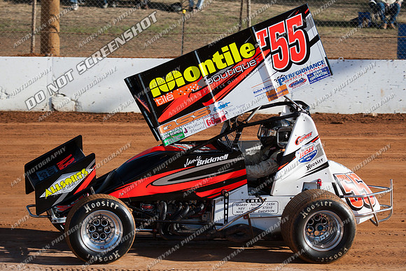 sprintcar 55 t55 jamie bricknell - Carrick Nov 6th