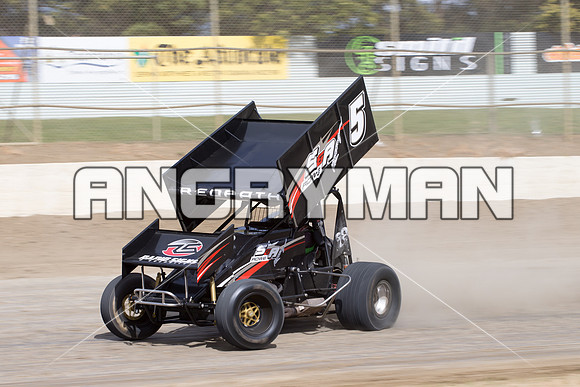 sprintcar 5 t5 adrian redpath - 2 - Latrobe Practice Day - 11th October 2014-8