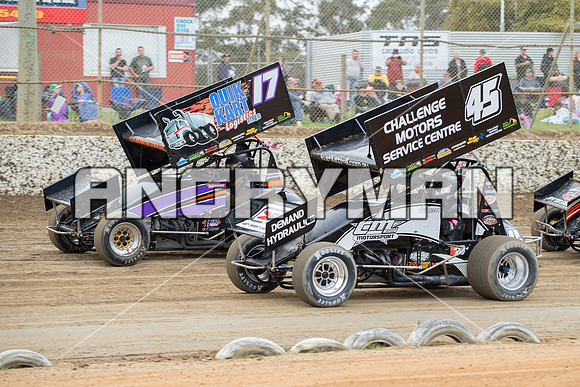 sprintcar 45 t45 Kurt Luttrell - 4 - Latrobe - 25th October 2014-3