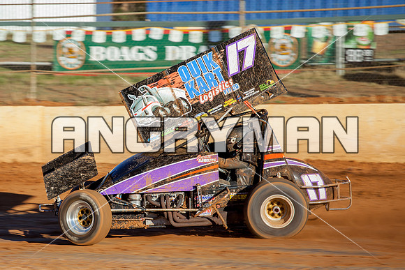 sprintcar 17 t17 jason dawkins - 11 - Carrick Practice Session - 20th December 2014-9