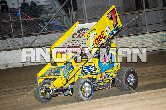 sprintcar 7 t7 tim hutchins - 9 - Latrobe - 6th December 2014-15