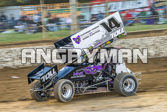 sprintcar 14 t14 mark house - 4 - Latrobe - 25th October 2014-7