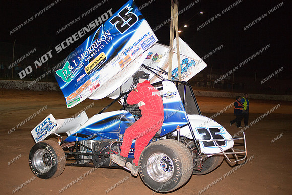 sprintcar 25 t25 anthony frost - Carrick Nov 6th-9