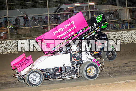 sprintcar 69 t69 michael parker - 4 - Latrobe - 25th October 2014-8