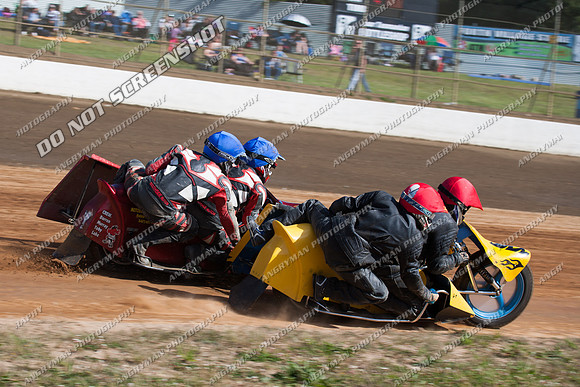 sidecar 8 - 9 - Latrobe 4th December 2011 - Wyllie Tiles Fireworks-2