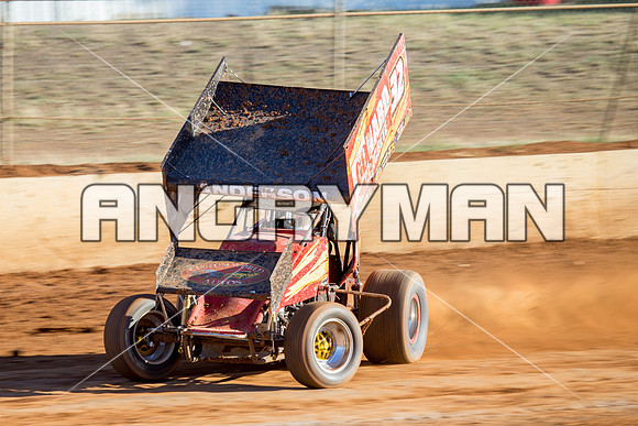 sprintcar 32 t32 nick anderson - 11 - Carrick Practice Session - 20th December 2014-5