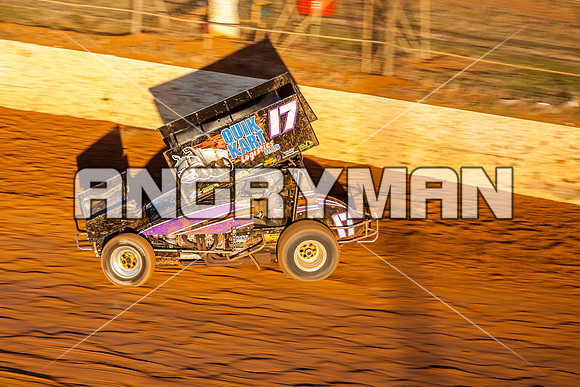 sprintcar 17 t17 jason dawkins - 11 - Carrick Practice Session - 20th December 2014-18