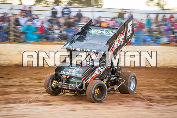 sprintcar 5 t5 adrian redpath - 12 - Carrick - 26th Dec 2014-10