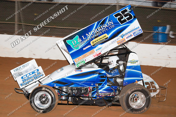 sprintcar 25 t25 anthony frost - 8 - Carrick Club Night 2nd December 2011-3