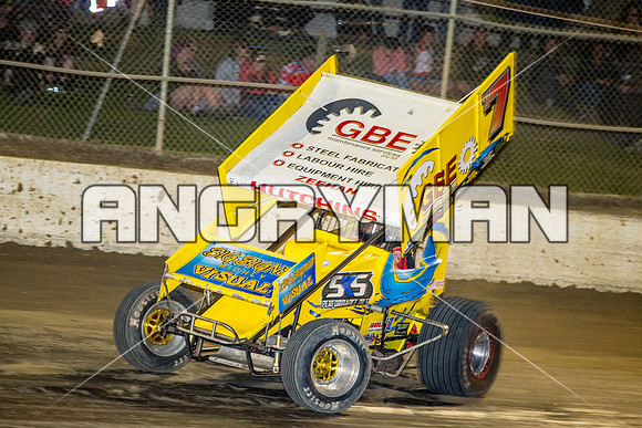 sprintcar 7 t7 tim hutchins - 9 - Latrobe - 6th December 2014-18