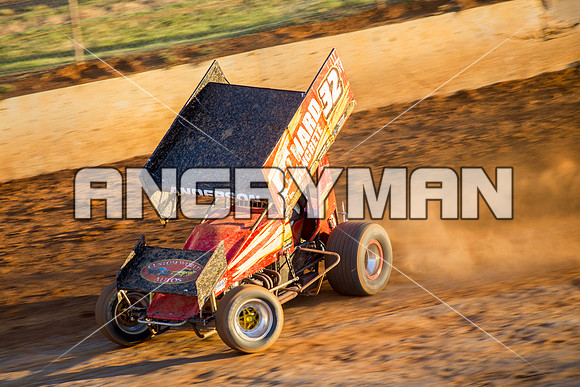 sprintcar 32 t32 nick anderson - 11 - Carrick Practice Session - 20th December 2014-26