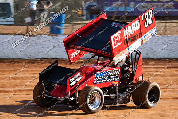 sprintcar 32 t32 nick anderson - Carrick Nov 6th