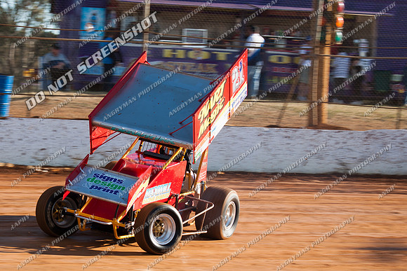 sprintcar 21 t21 robin dawkins - Carrick Nov 6th-2