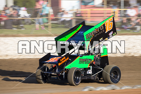 sprintcar 16 t16 Adam Alexander - 4 - Latrobe - 25th October 2014-2