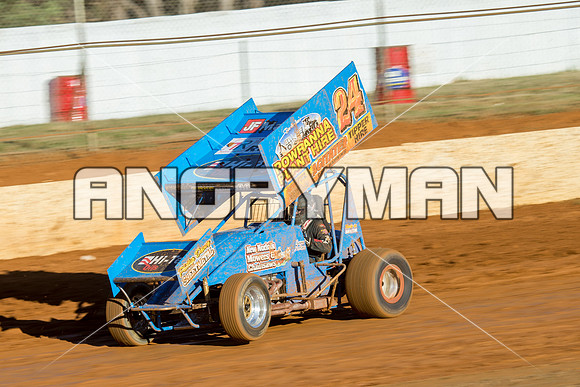 sprintcar 24 t24 brad whitchurch - 11 - Carrick Practice Session - 20th December 2014-14