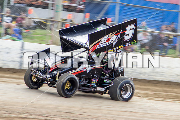 sprintcar 5 t5 adrian redpath - 9 - Latrobe - 6th December 2014-8