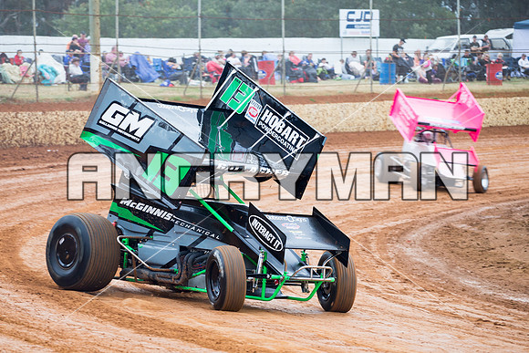 sprintcar 13 T13 Chris Gallagher - 6 - Carrick - 8th Nov 2014-2