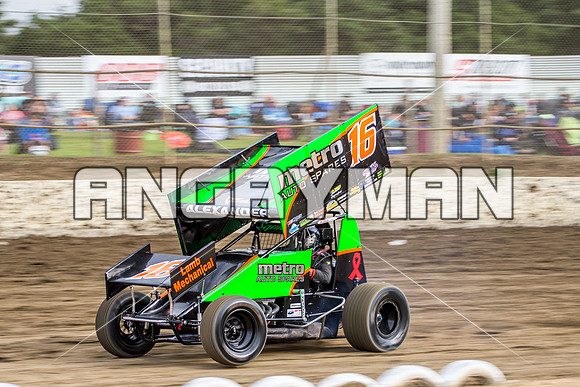 sprintcar 16 t16 Adam Alexander - 9 - Latrobe - 6th December 2014-2
