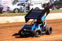 sprintcar 41 t41 damian robins - 1 - Carrick Practice Day - 20th Sep 2014-2