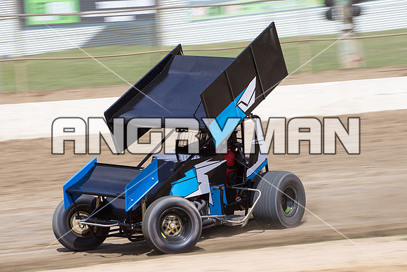sprintcar 41 t41 damian robins - 2 - Latrobe Practice Day - 11th October 2014-4