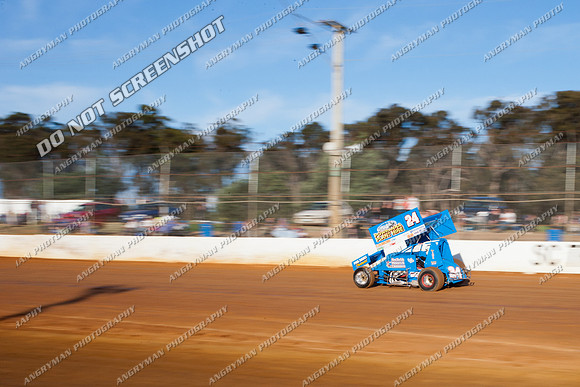 sprintcar 24 t24 shaun robins - Carrick Nov 6th-2