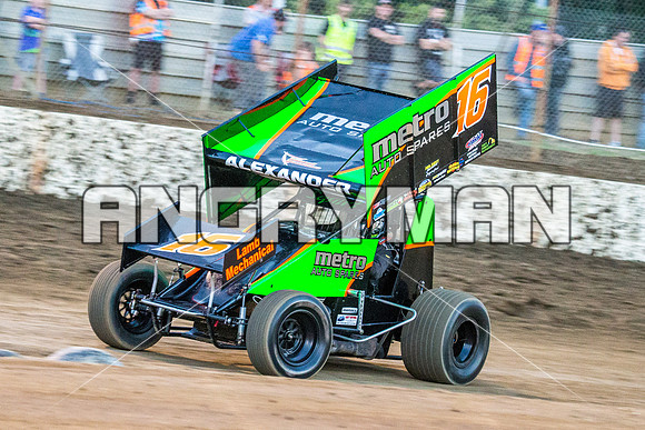 sprintcar 16 t16 Adam Alexander - 7 - Hobart - 22nd Nov 2014-5