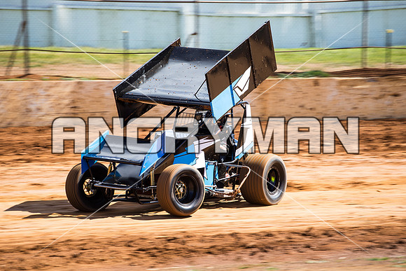 sprintcar 41 t41 damian robins - 1 - Carrick Practice Day - 20th Sep 2014-12
