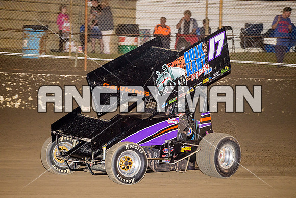 sprintcar 17 t17 jason dawkins - 7 - Hobart - 22nd Nov 2014-15