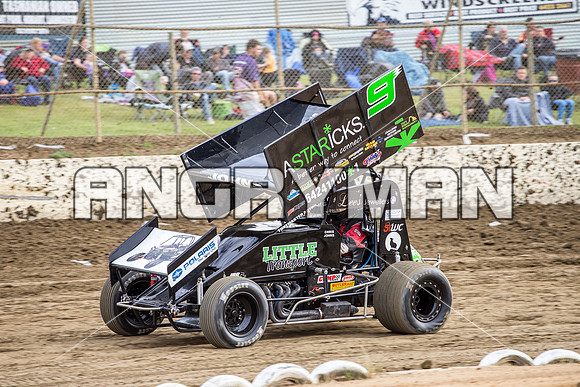 sprintcar 9 t9 chris johns - 9 - Latrobe - 6th December 2014