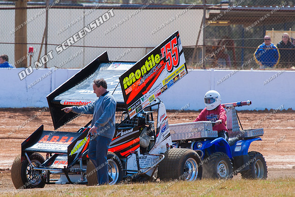 sprintcar 55 t55 jamie bricknell - 3 - Carrick Test & Tune 16th Oct 2011-4