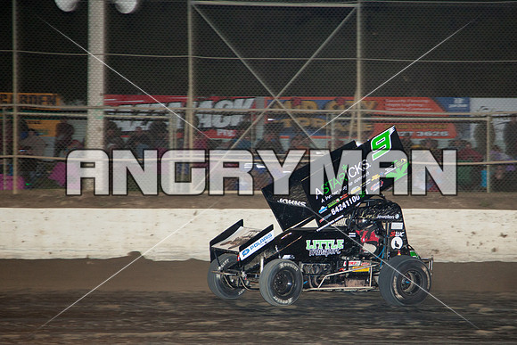 sprintcar 9 t9 chris johns - 9 - Latrobe - 6th December 2014-14