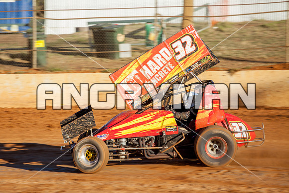 sprintcar 32 t32 nick anderson - 11 - Carrick Practice Session - 20th December 2014-15