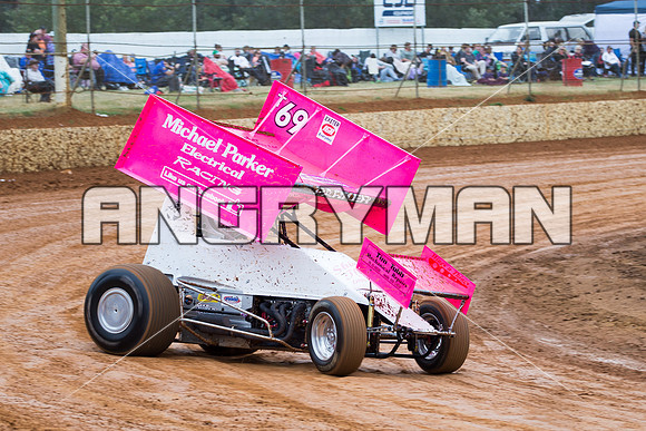 sprintcar 69 t69 michael parker - 6 - Carrick - 8th Nov 2014-4