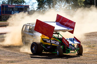 sprintcar 13 T13 Chris Gallagher - 1 - Carrick Practice Day - 20th Sep 2014