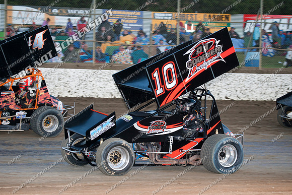 10, sprintcar, t10 - 9 - Latrobe 4th December 2011 - Wyllie Tiles Fireworks-3