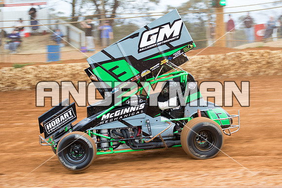 sprintcar 13 T13 Chris Gallagher - 6 - Carrick - 8th Nov 2014-5