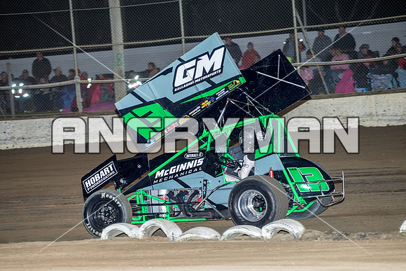 sprintcar 13 T13 Chris Gallagher - 9 - Latrobe - 6th December 2014-13