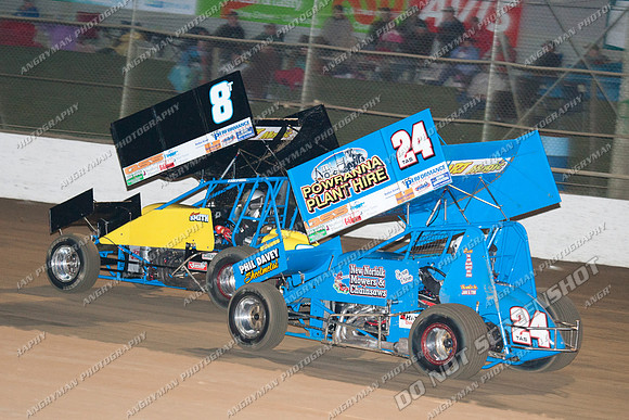sprintcar 24 t24 shaun robins - 4 - Latrobe 22nd Oct 2011-2