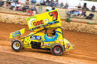 sprintcar 7 t7 tim hutchins - 6 - Carrick - 8th Nov 2014-13