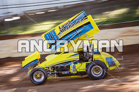 sprintcar 88 t88 Scott Bissett - 1 - Carrick Practice Day - 20th Sep 2014-15