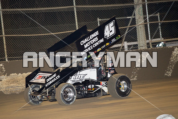 sprintcar 45 t45 Kurt Luttrell - 4 - Latrobe - 25th October 2014-13