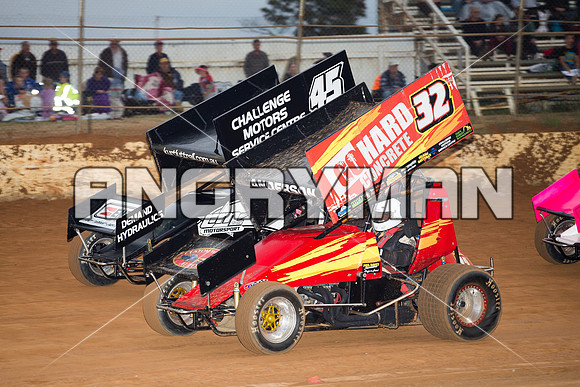 sprintcar 32 t32 nick anderson - 6 - Carrick - 8th Nov 2014-3